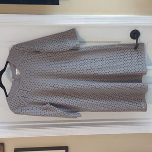 Emma and Michelle khaki dress